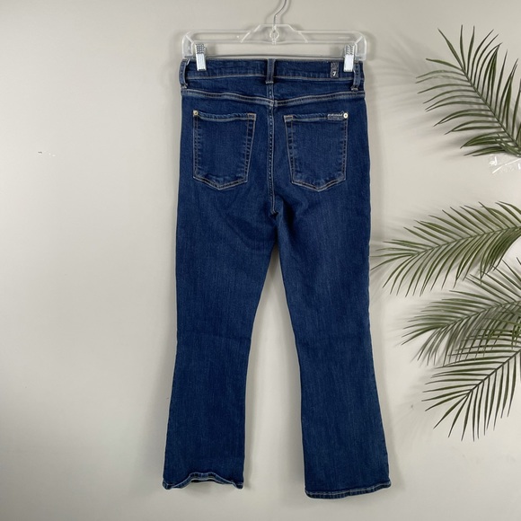 7 for all mankind kick crop jeans - Picture 7 of 16